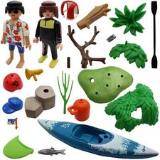 Playmobil 70035 StarterPack Kanu-Training Ersatzteile - Kayak, Paddel, Otter uvm
