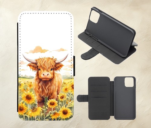 Highland cow sonnenblume - highland,