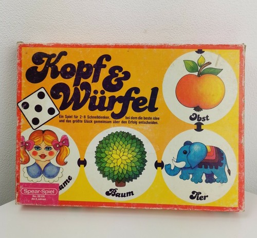 Kopf würfel brettspiel - kopf,