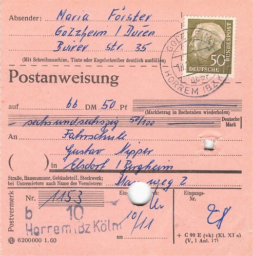 161986 bund heuss - 261, auf