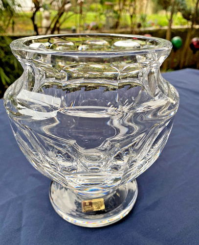 Wmf kristallglas vase aus d - -,