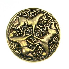 Keltische 3 Pferde Bronze