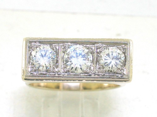 Vintage brillant ring 585 - vintage,