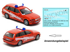 Mickon 50160 Decals BMW 3er E46 KdoW Feuerwehr Bremen passend für Herpa 1:87 H0