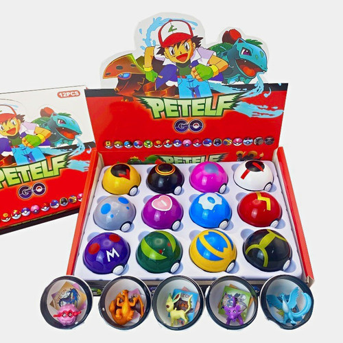Petelf pokemon bälle set - pokemon,