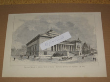 Old wood engraving The New