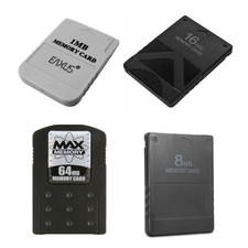 PS2 / PlayStation 2 & PS1 (PSX / PS One) Memory Card Speicherkarte Auswahl ?☑️