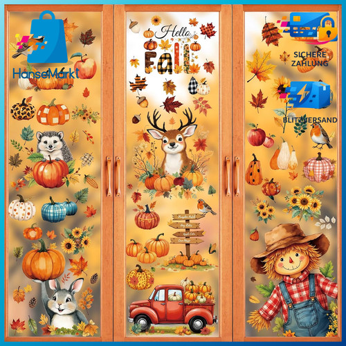 Fensterbilder herbst stück - fensterbilder, 87