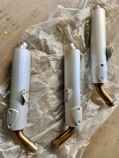 MOTO GUZZI Auspuffsatz V11-Sport original Bj. 2000, Alu/Edelstahl, 2xRe, 1xLi