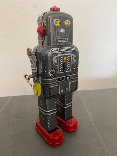 Blechspielzeug retro roboter - blechspielzeug,