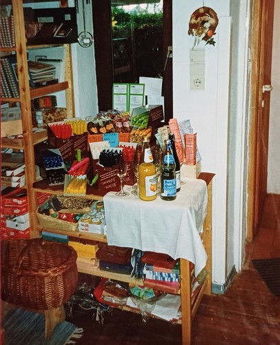 Vorratsregal lager kerzen - vorratsregal,
