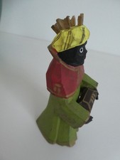 Krippenfigur, schwarzer König