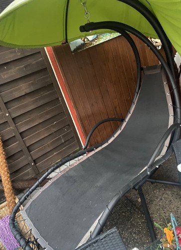 Schwebeliege garten mit kissen - schwebeliege,
