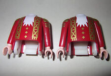 08127, 2x Körper, Innenteil und Arme, Rotrock, Engländer, Soldat