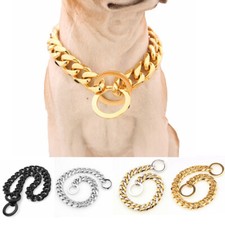 Edelstahl choker 15mm luxus - edelstahl,