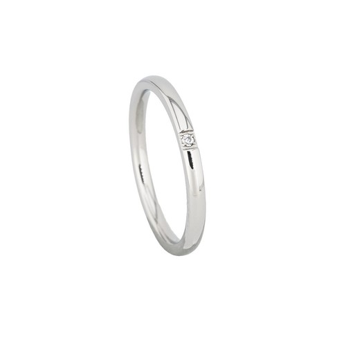 Ring edelstahl mit zirkonia - mit,