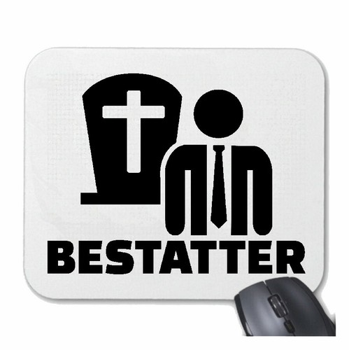 Mousepad mauspad bestatter - mousepad,