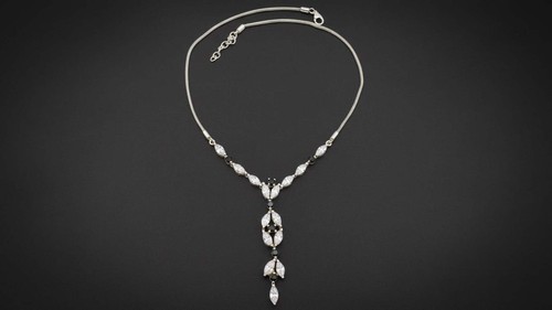 Vintage halskette 925 silber - vintage,
