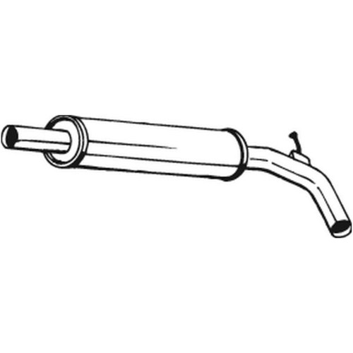 Bosal mittelschalldämpfer - bosal,