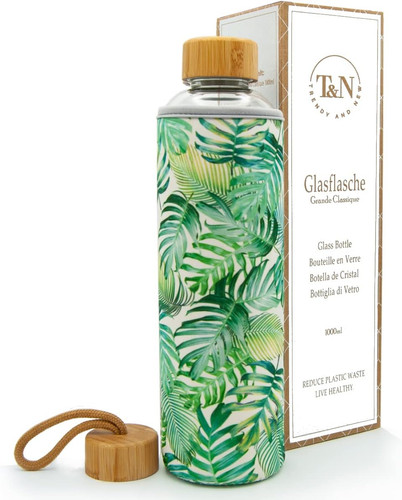 Glasflasche liter - 1,