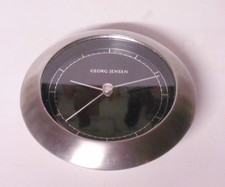 Georg Jensen Edelstahl Uhr modell Luna Wanduhr