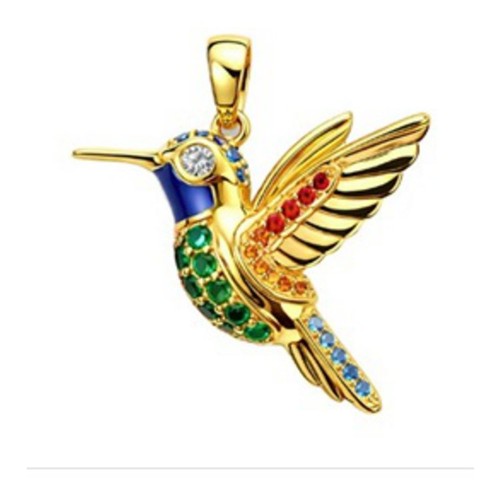 Anhänger silber gold nani - anhänger,