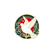 Friedenstaube Anstecker Pin
