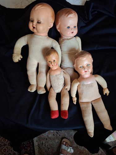 Antike puppe von - 4,