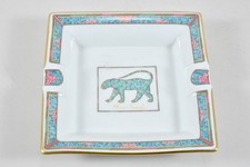 N92T25- Limoges Paris Haviland Porzellan Lawrence Aschenbecher Raubkatze