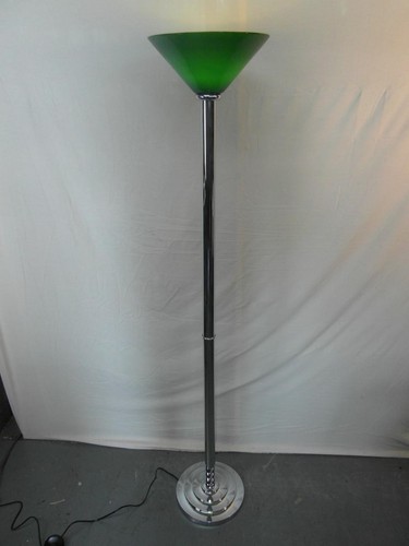 Stehlampe design stufe chrom - design,