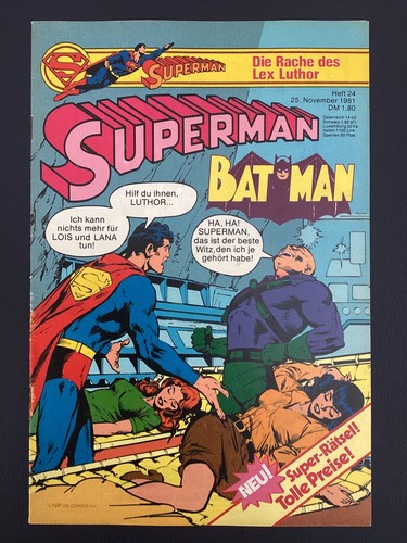 Ehapa comic superman - comic, superman-