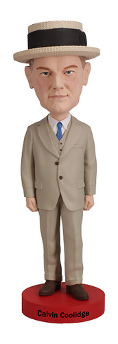 Calvin coolidge bobblehead - calvin,