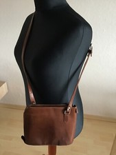 sehr außergewöhnliche braune Umhängetasche von Merlin Lederwerkstatt