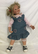 Monika Peter Leicht Künstlerpuppe Vinyl Puppe 80cm 021/500 Europe Edition