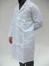 Langarm Herren Berufskittel Arbeitskittel Berufsmantel weiß versch. Größen NEU