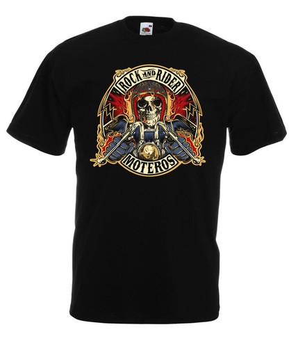 Rock and rider - biker, motorrad