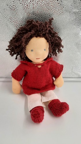 Kleine zarte waldorfpuppe - zarte,