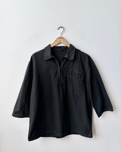 Vintage artist smock pullover - vintage,