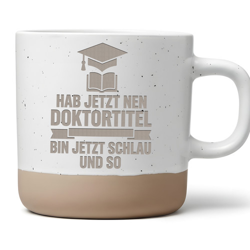 Doktortitel tasse lustig hab - tasse,
