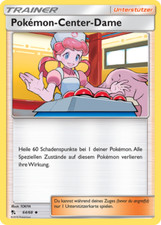 Pokemon TCG Karte - Pokemon-Center-Dame 64/68 - Verborgenes Schicksal - Uncommen