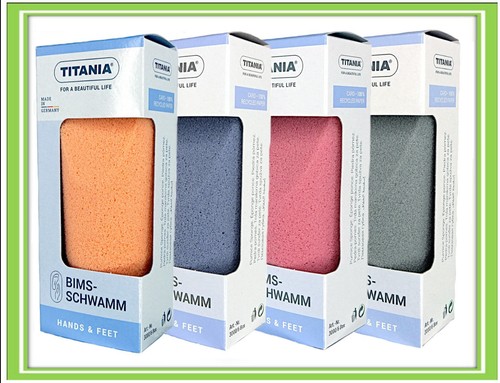 Titania bimsschwamm bimsstein - bimsschwamm,