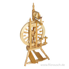 Spinnrad Kromski Minstrell lackiert, Doppeltritt, 2-fädig Märchenwolle _NEU