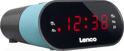 Lenco uhrenradio blau - blau, ukw