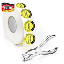 Prüfplaketten Set 30mm 1000