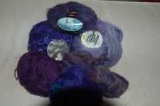 Mohair Paket 04 - lila/meliert - 240 g