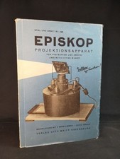 Episkop projektions apparat - episkop:, projektions-apparat
