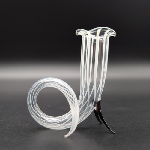 Vase fadenglas filigran - fadenglas,