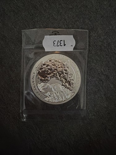 1oz silber african - 1oz, okapi