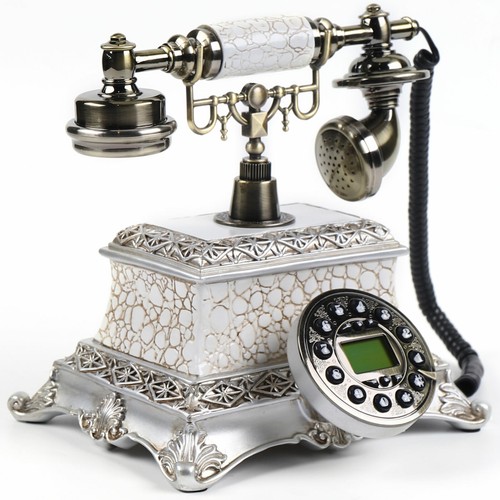 Retro antik tischtelefon - retro,