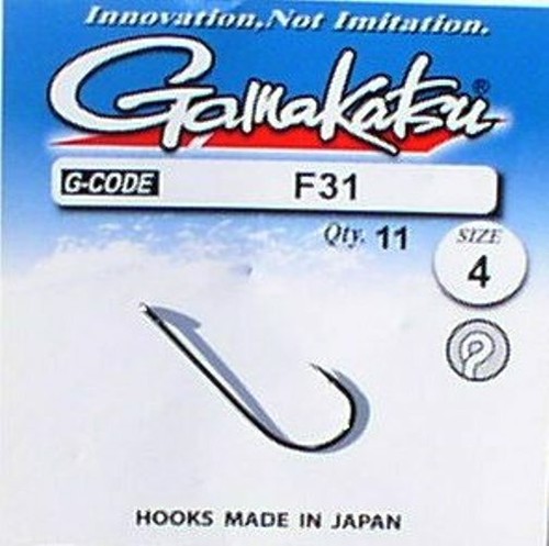 Gamakatsu fly hooks f31 - gamakatsu,